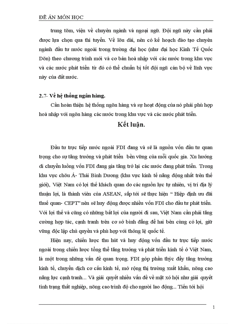 image for page Thực trạng và những giải pháp cơ bản thu hút vốn đầu tư trực tiếp nước ngoài FDI đáp ứng yêu cầu phát triển kinh tế Việt Nam giai đoạn 2001 2010 1