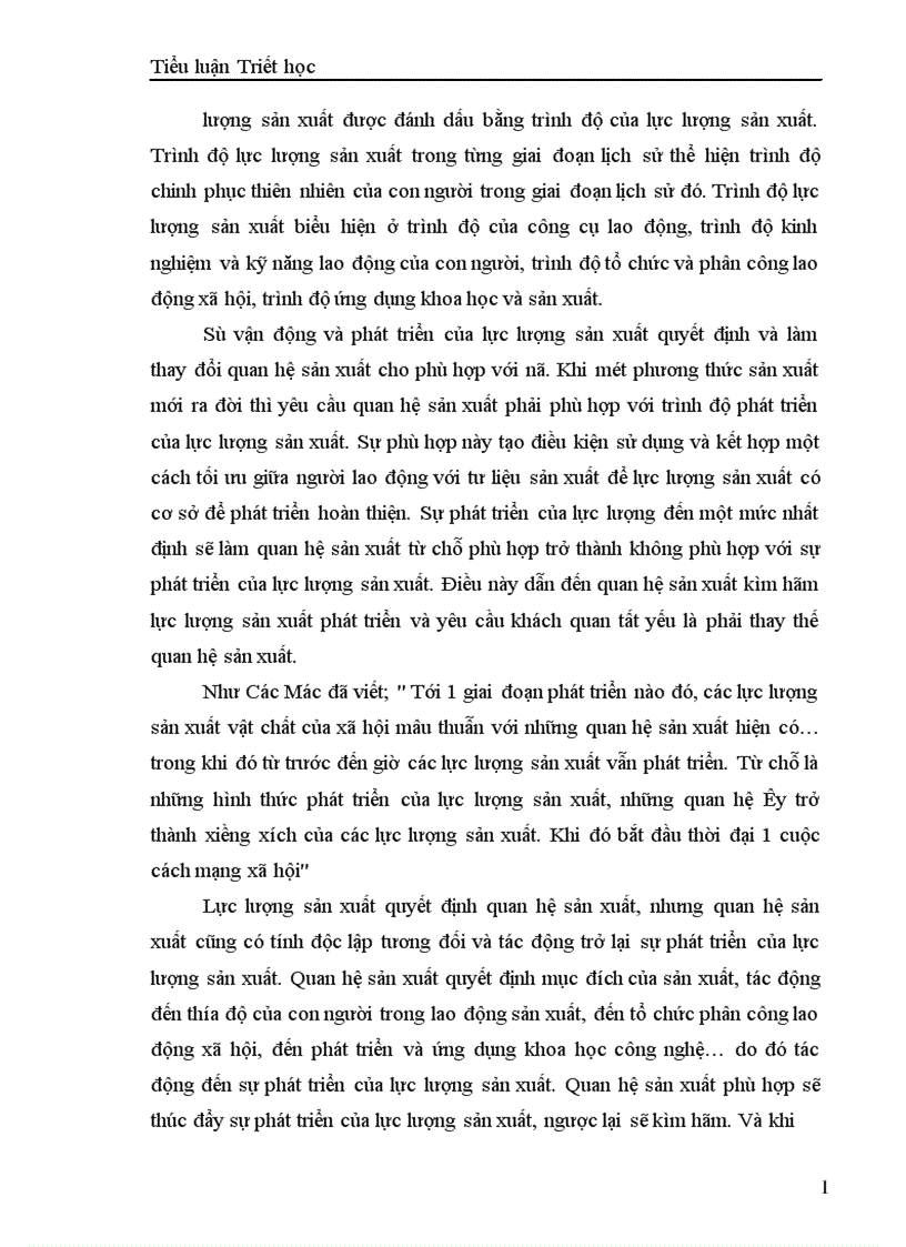 image for page Vận dụng quan điểm triết học Mác xít về quy luật quan hệ sản xuất phải phù hợp với trình độ lực lượng sản xuất để phát triển những thành tựu hạn chế trong phát triển kinh tế xã hội của Việt Nam trong giai đoạn từ đổi mới đến nay 1