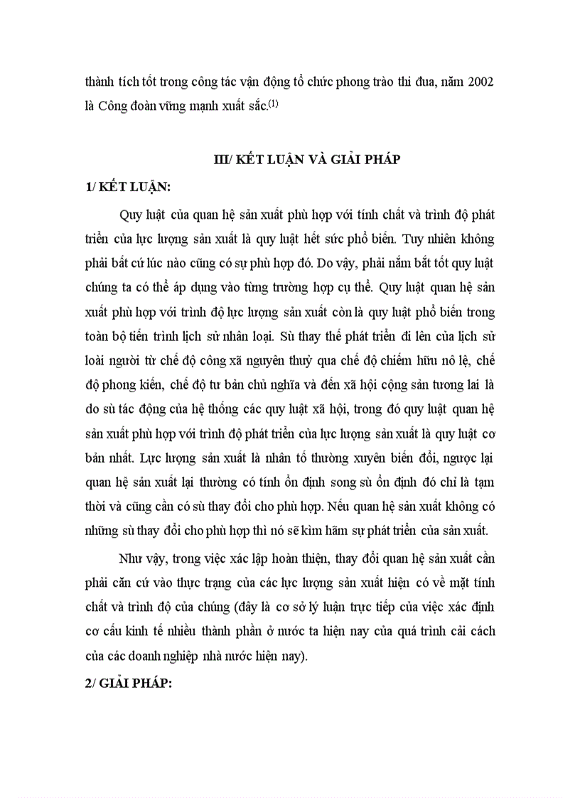image for page Sự vận dụng quy luật của Công ty Bê tông và Xây Dựng Vĩnh Tuy vào sản xuất 1