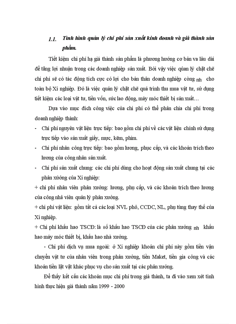 image for page Báo cáo thực tập tổng hợp của Xí nghiệp in I