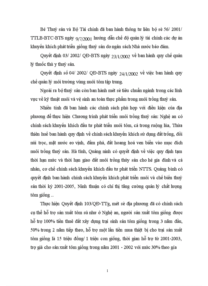 image for page Chính sách giá cả và những giải pháp có liên quan nhằm nâng cao hiệu quả nuôi trồng tiêu thụ xuất khẩu thuỷ sản ở nước ta hiện nay 1