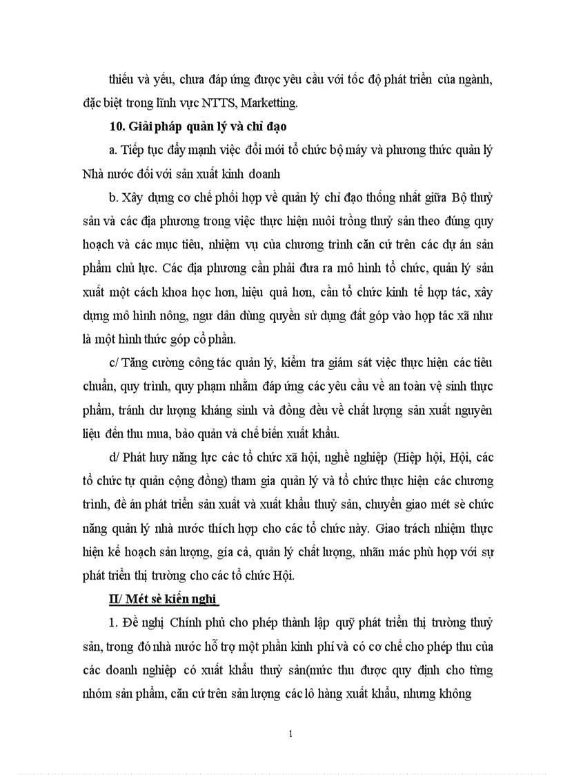 image for page Chính sách giá cả và những giải pháp có liên quan nhằm nâng cao hiệu quả nuôi trồng tiêu thụ xuất khẩu thuỷ sản ở nước ta hiện nay 1
