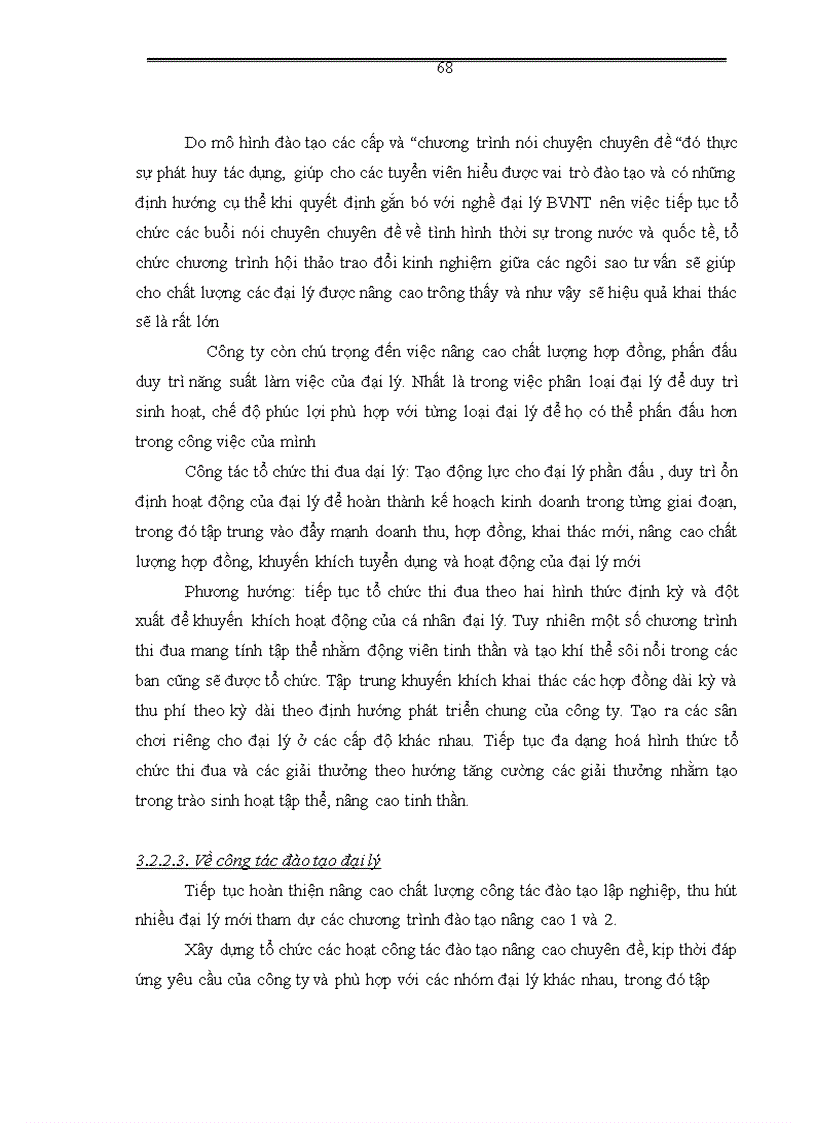 image for page Vấn đề tuyển dụng và đào tạo đại lý ở công ty Bảo Việt nhân thọ Hà Nội 1
