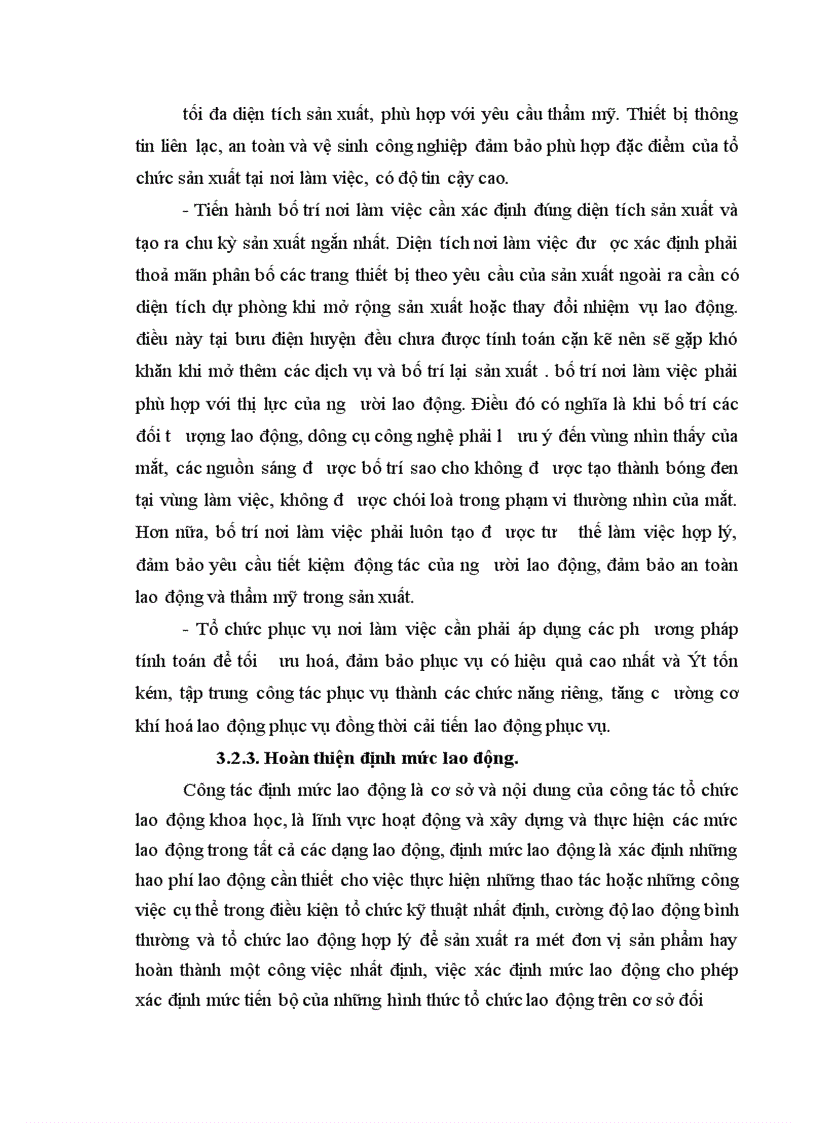 image for page Các biện pháp hoàn thiện công tác tổ chức lao động tại Bưu điện huyện Tủa chùa
