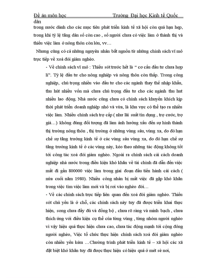 image for page Mối quan hệ giữa tăng trưởng và xoá đói giảm nghèo trong quá trình phát triển kinh tế ởViệt nam