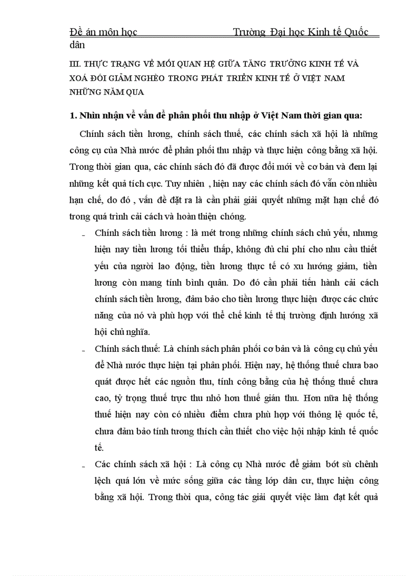 image for page Mối quan hệ giữa tăng trưởng và xoá đói giảm nghèo trong quá trình phát triển kinh tế ởViệt nam