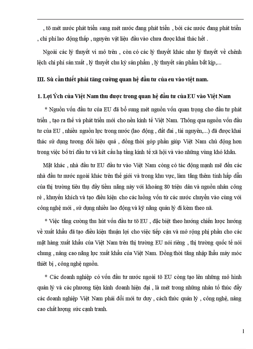 image for page Thực trạng và một số giải pháp tăng cường đầu tư của EU vào Việt Nam giai đoạn từ năm 1988 đến nay