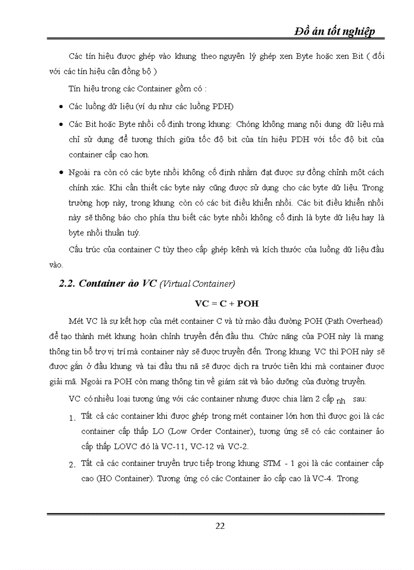 image for page Kỹ thuật truyền dẫn đồng bộ SDH ứng dụng kỹ thuật truyền dẫn SDH vào mạng cáp quang Hà Nội