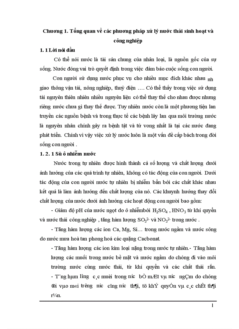 image for page các phương pháp xử lý nước thải sinh hoạt và công nghiệp