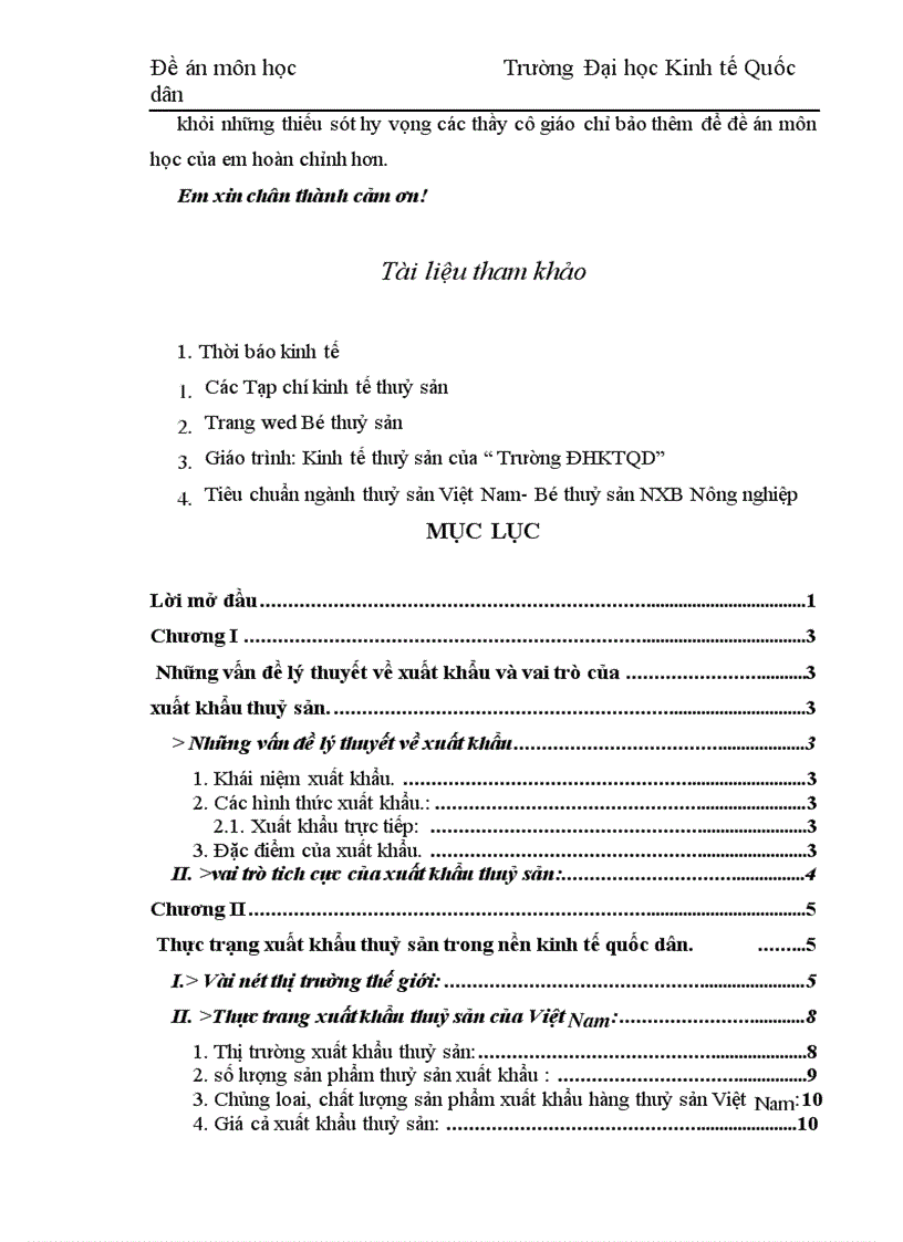 image for page Một số vấn đề lý luận về đẩy mạnh xuất khẩu thuỷ sản của Việt Nam 1