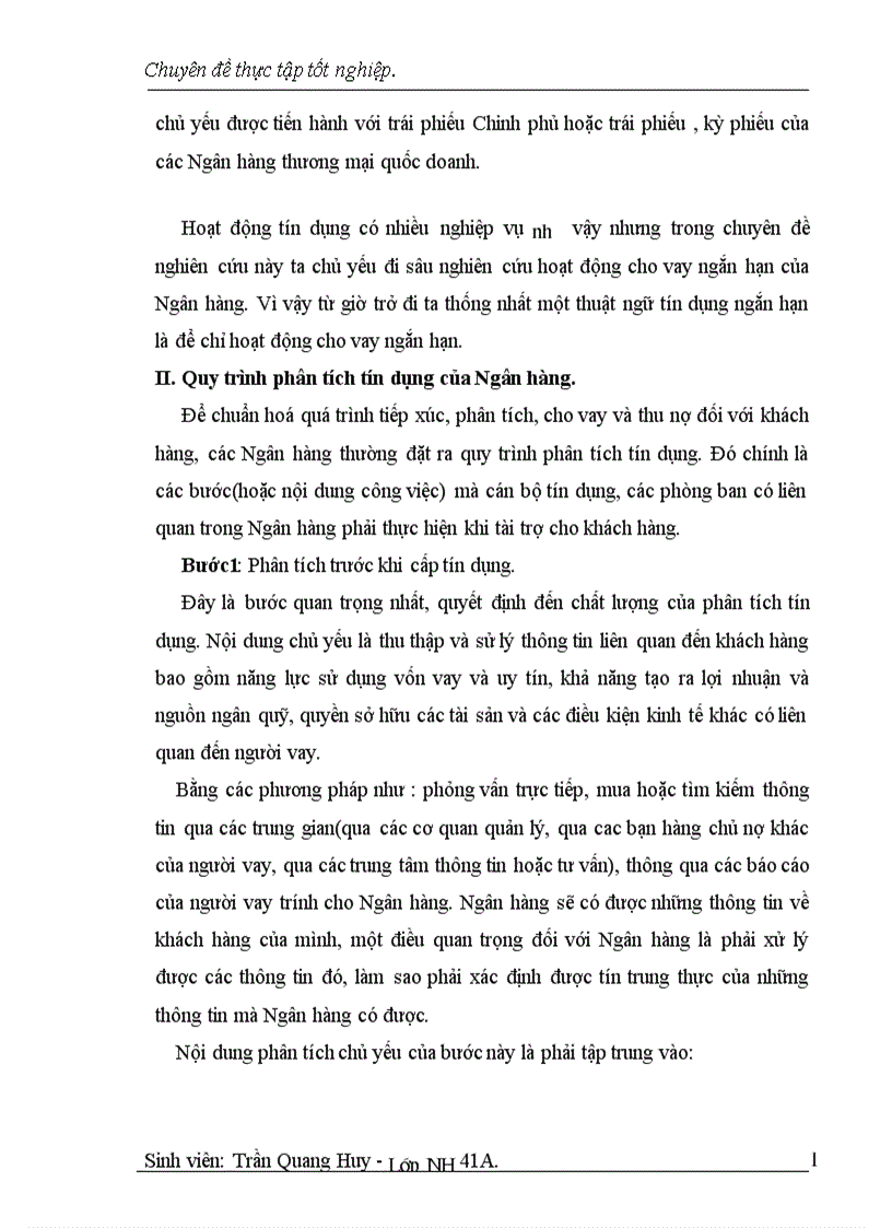 image for page Một số giải pháp nhằm nâng cao chât lượng tín dụng ngắn hạn tại Chi nhánh Ngân hàng Đầu tư Phát triển Bắc Hà nội 1