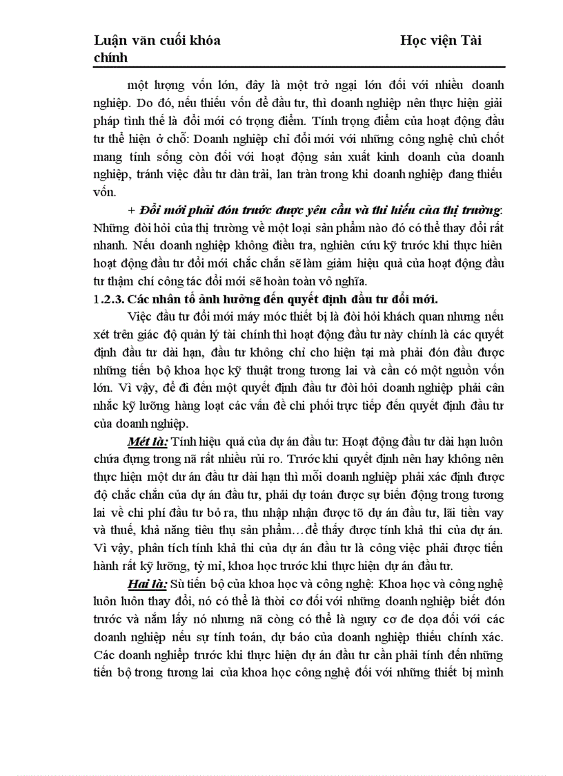 image for page Những giải pháp chủ yếu huy động vốn đổi mới thiết bị công nghệ tại Công ty Cổ phần dệt 10 10 1