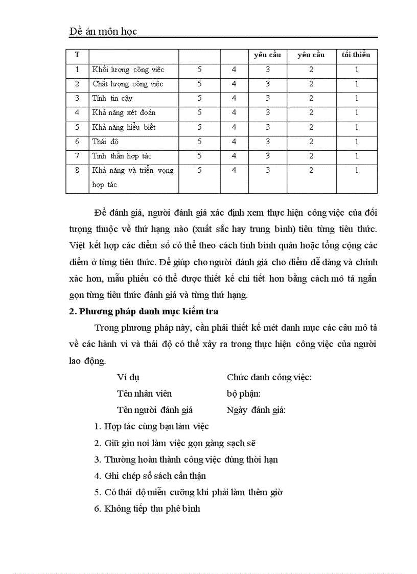 image for page Đề án môn học