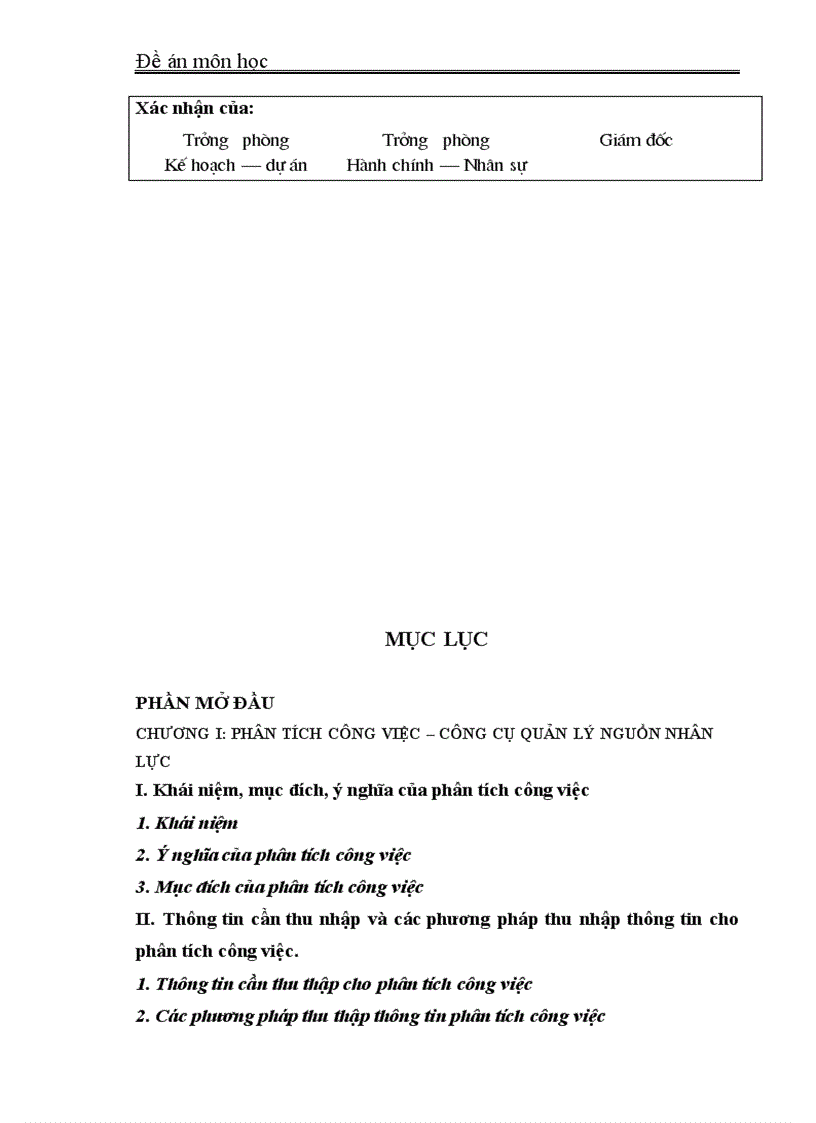 image for page Đề án môn học