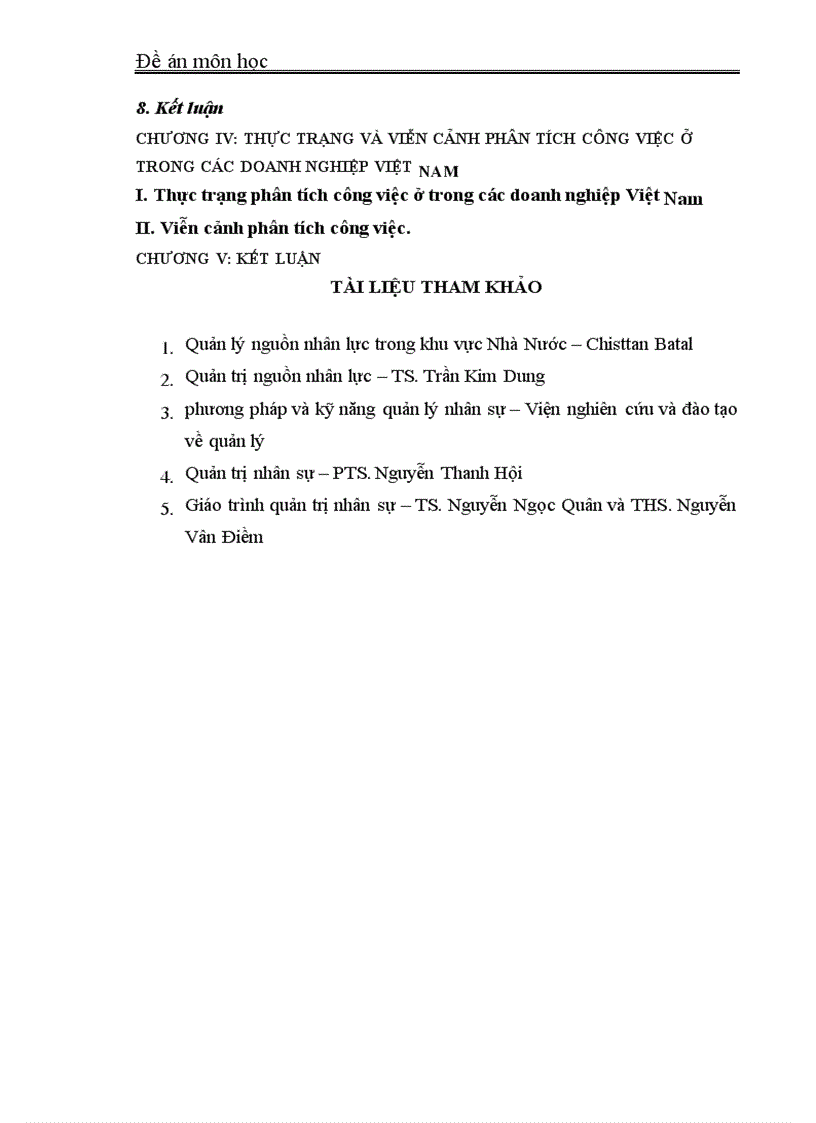 image for page Đề án môn học