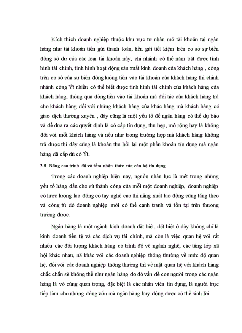 image for page Mở rộng hoạt động tín dụng đối với khu vực kinh tế tư nhân của ngân hàng ngoại thương nội chi nhánh Ba Đình 1