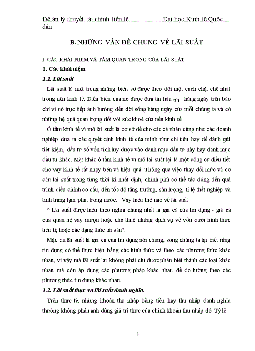 image for page Lãi suất thoả thuận và tác động của nó tới hệ thống ngân hàng thương mại ở Việt Nam