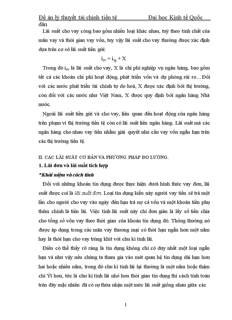 image for page Lãi suất thoả thuận và tác động của nó tới hệ thống ngân hàng thương mại ở Việt Nam