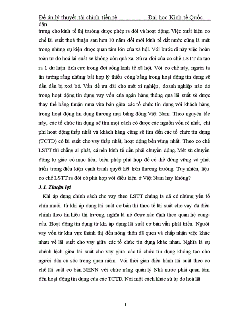 image for page Lãi suất thoả thuận và tác động của nó tới hệ thống ngân hàng thương mại ở Việt Nam