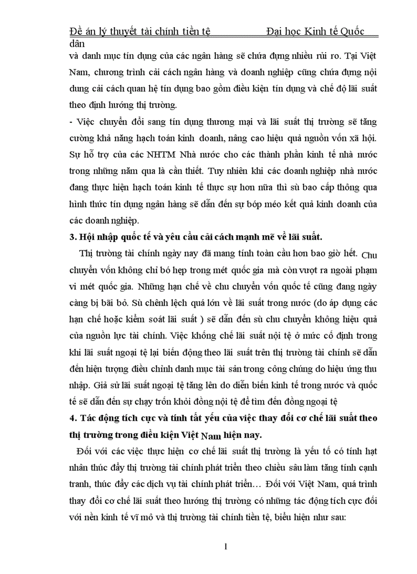 image for page Lãi suất thoả thuận và tác động của nó tới hệ thống ngân hàng thương mại ở Việt Nam