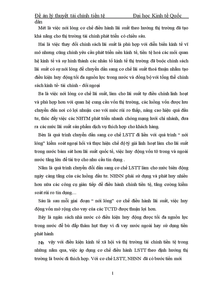 image for page Lãi suất thoả thuận và tác động của nó tới hệ thống ngân hàng thương mại ở Việt Nam