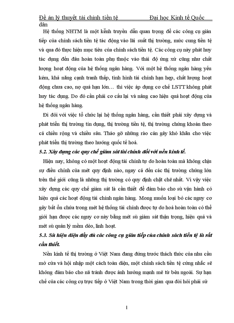 image for page Lãi suất thoả thuận và tác động của nó tới hệ thống ngân hàng thương mại ở Việt Nam