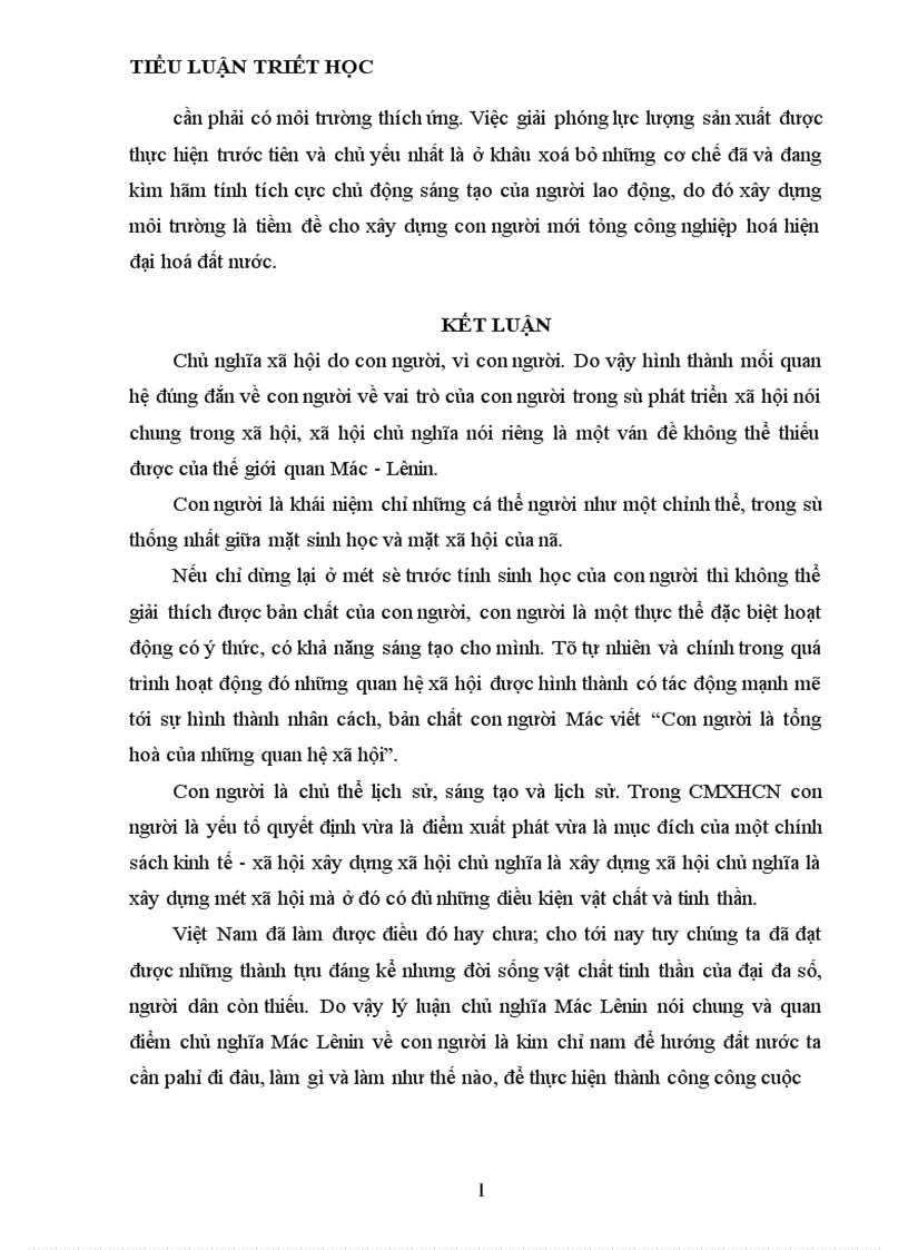 image for page Lý luận của chủ nghĩa Mác về con người và vấn đề con người trong sự nghiệp công nghiệp hoá hiện đại hoá đất nước 1