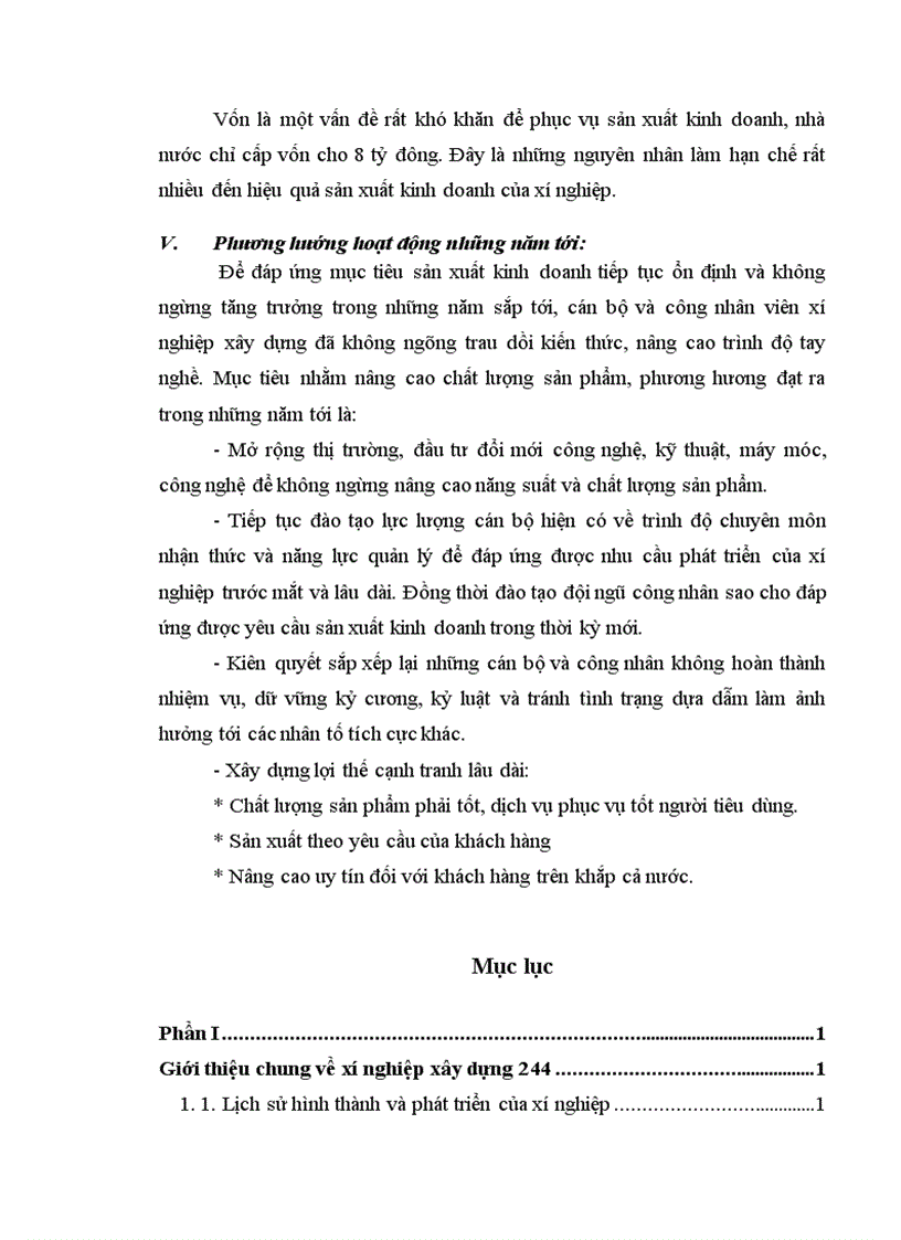 image for page Báo cáo thực tập tổng hợp của công ty Xí nghiệp xây dựng 244