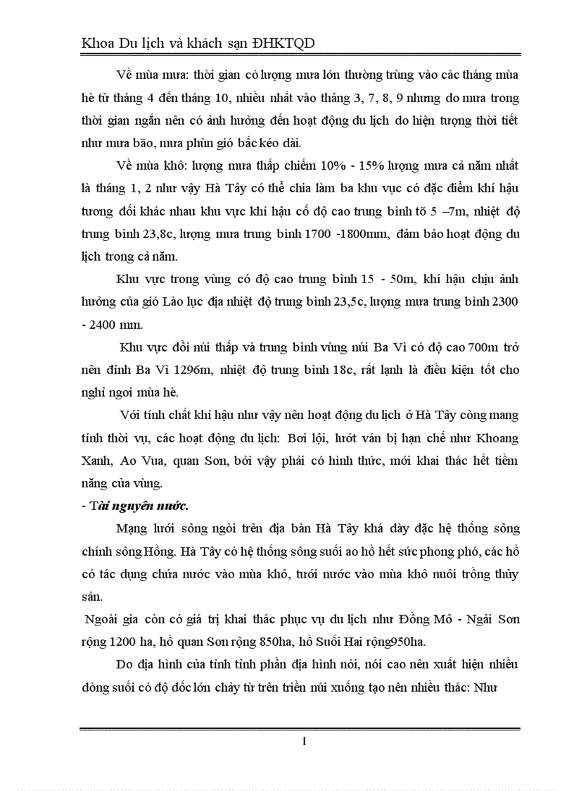 image for page Mối quan hệ giữa phát triển du lịch với tài nguyên tự nhiên và tài nguyên nhân văn