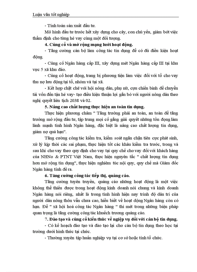 image for page Giải pháp nâng cao hiệu quả cho vay đối với hộ sản xuất ở Ngân hàng nông nghiệp huyện Kinh Môn tỉnh Hải Dương 1