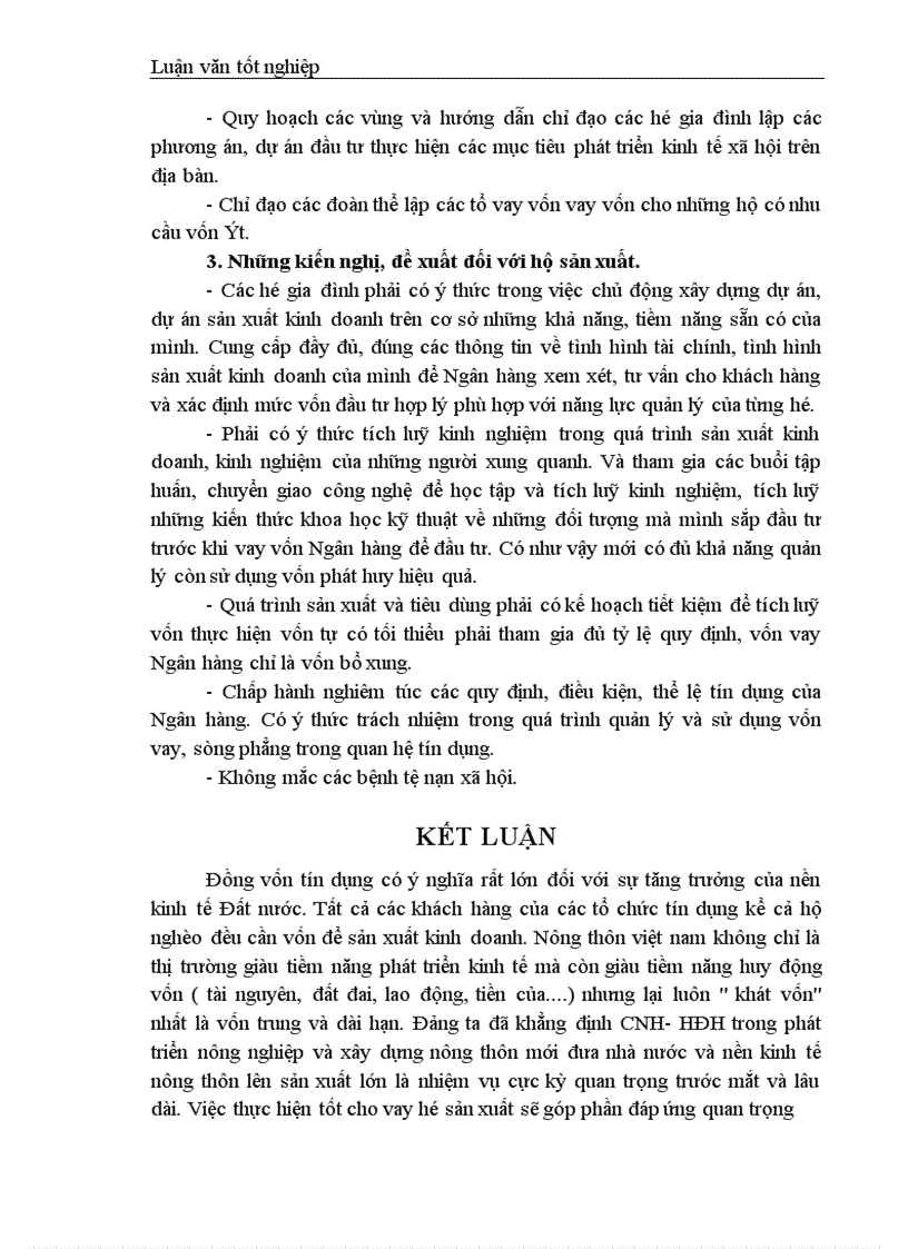 image for page Giải pháp nâng cao hiệu quả cho vay đối với hộ sản xuất ở Ngân hàng nông nghiệp huyện Kinh Môn tỉnh Hải Dương 1