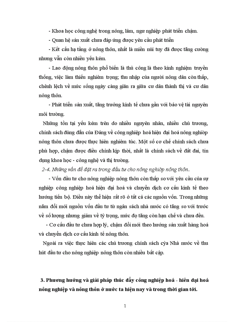 image for page Quá trình công nghiệp hoá hiện đại hoá nông nghiệp và nông thôn ở nước ta 1