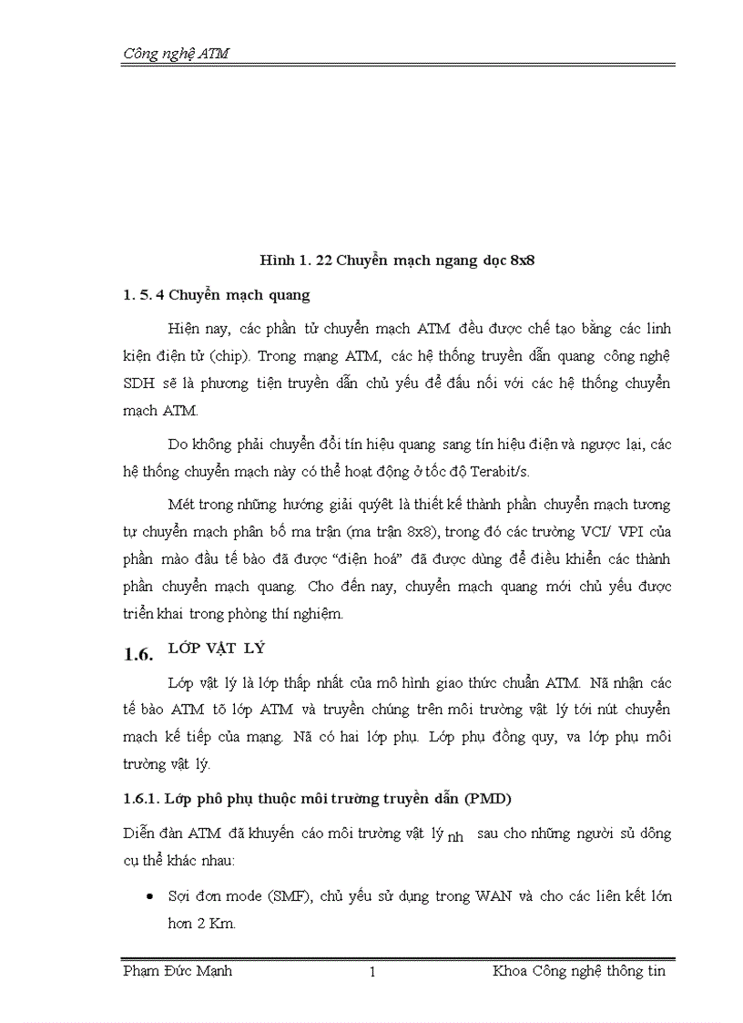 image for page Tổng quan về công nghệ ATM