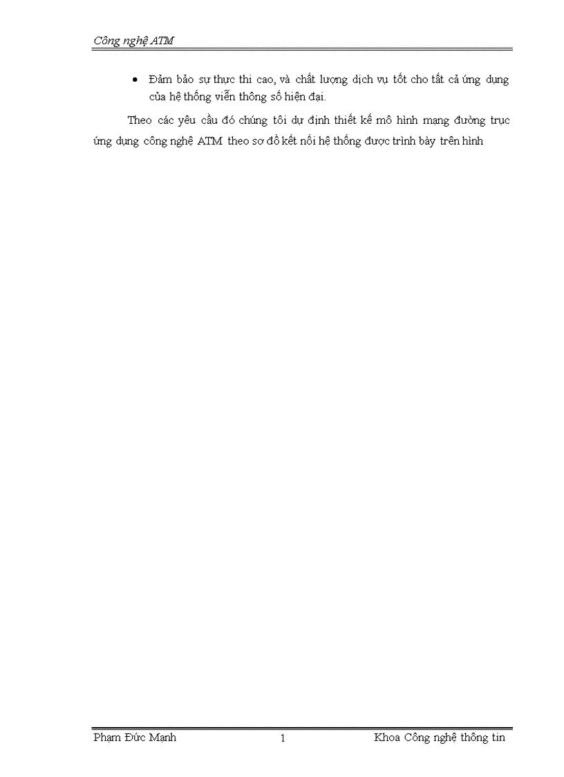 image for page Tổng quan về công nghệ ATM