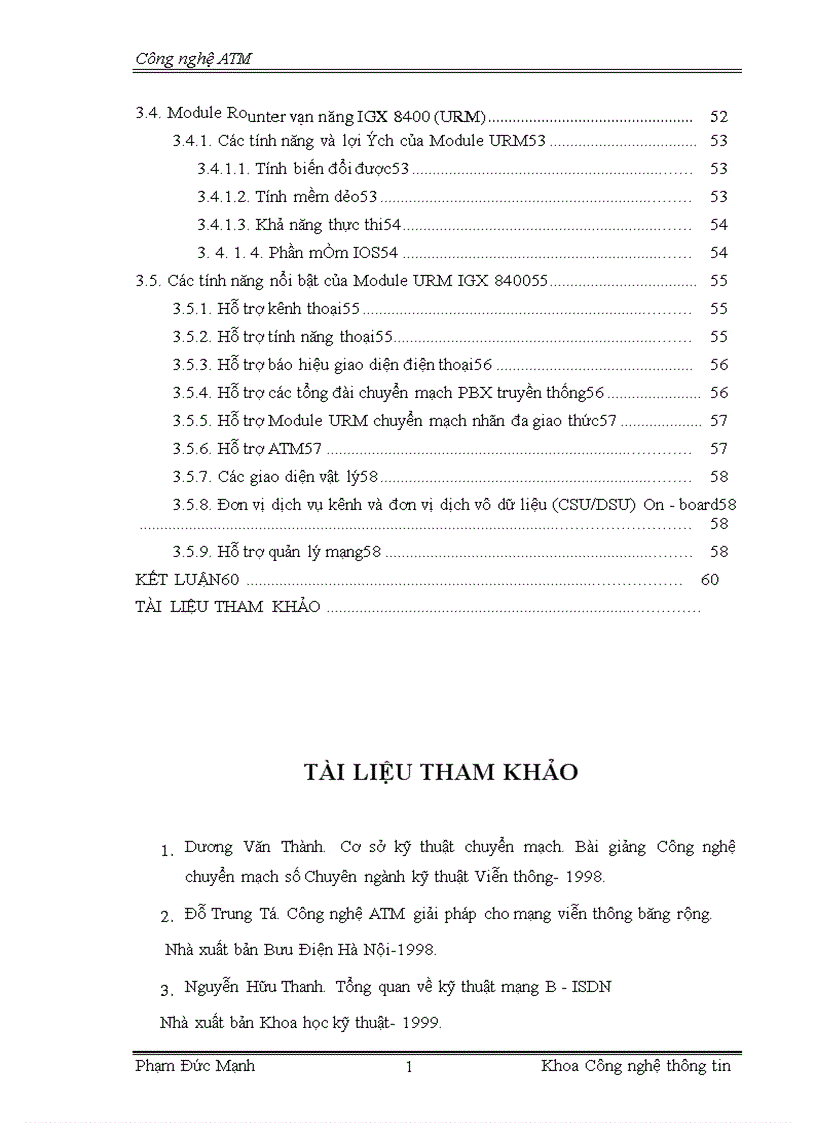 image for page Tổng quan về công nghệ ATM