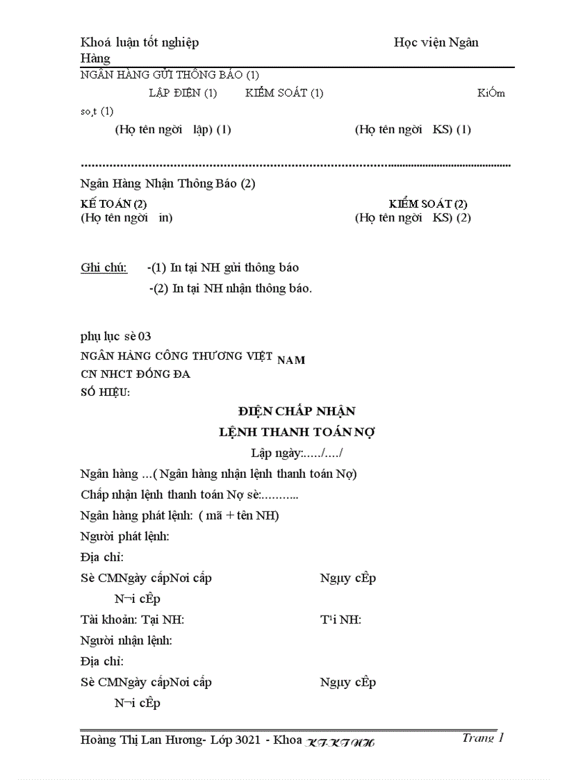 image for page Giải pháp nhằm nâng cao chất lượng công tác thanh toán chuyển tiền điện tử tại Chi nhánh Ngân hàng Công thương Đống Đa Hà Nội 1