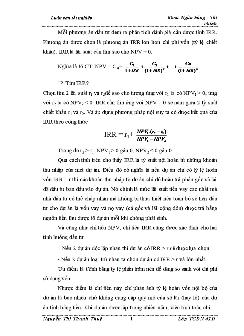 image for page Nâng cao chất lượng thẩm định tài chính dự án trong hoạt động cho vay tại Ngân Hàng Ngoại Thương Việt Nam 1