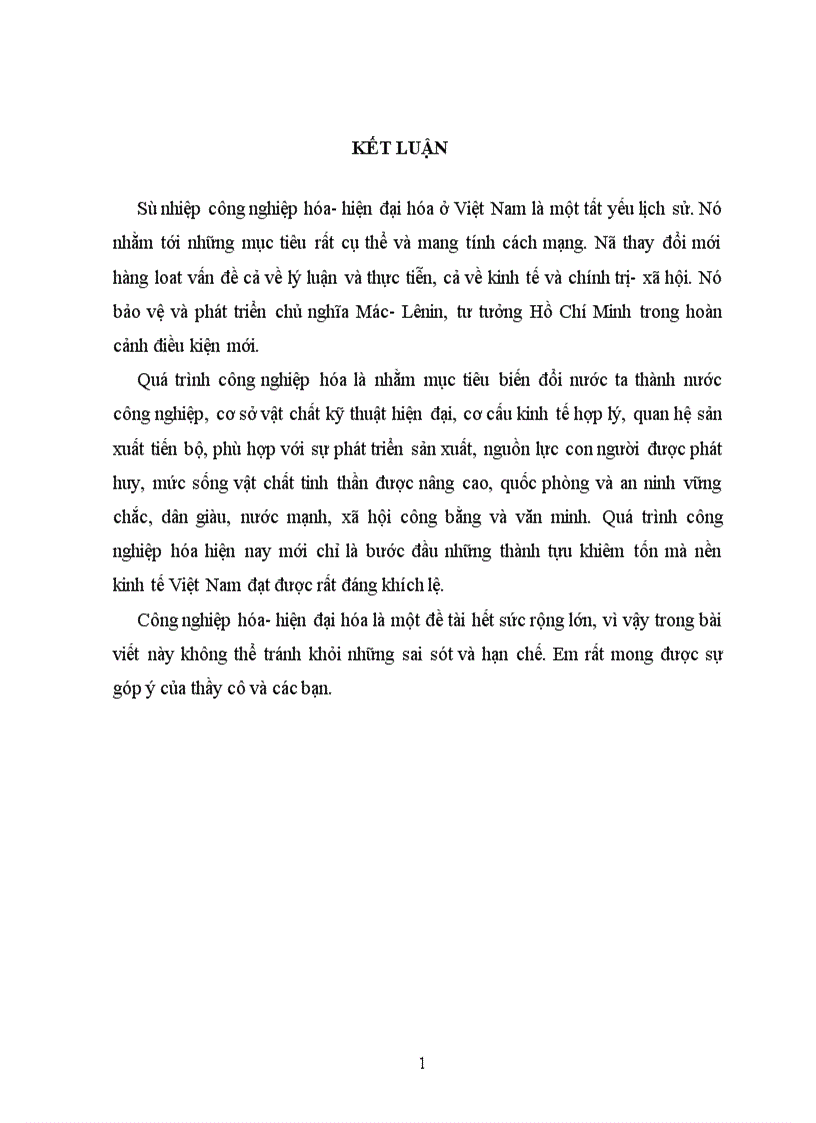 image for page Cơ sở lý luận triết học của đường lối công nghiệp hóa hiện đại hóa ở việt nam trong thời kỳ quá độ 1