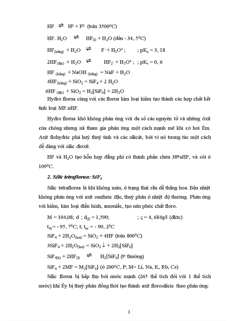 image for page Điều chế SiO2 đi từ axit Na2SiF6 là phế thải của Công ty Supe phốt phát và Hoá chất Lâm Thao 1