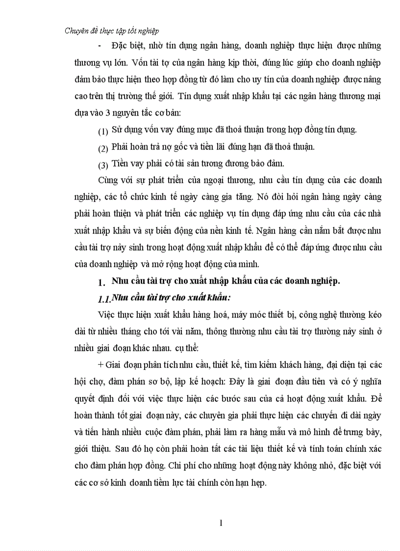 image for page Một số giải pháp nhằm mở rộng hoạt động tín dụng tài trợ xuất nhập khẩu tại Sở giao dịch I Ngân hàng Đầu tư và Phát triển Việt Nam 1