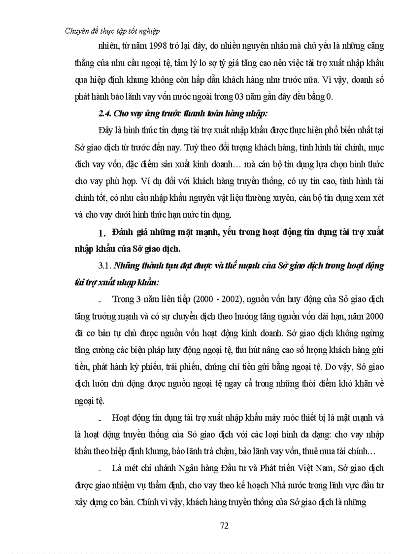 image for page Một số giải pháp nhằm mở rộng hoạt động tín dụng tài trợ xuất nhập khẩu tại Sở giao dịch I Ngân hàng Đầu tư và Phát triển Việt Nam 1