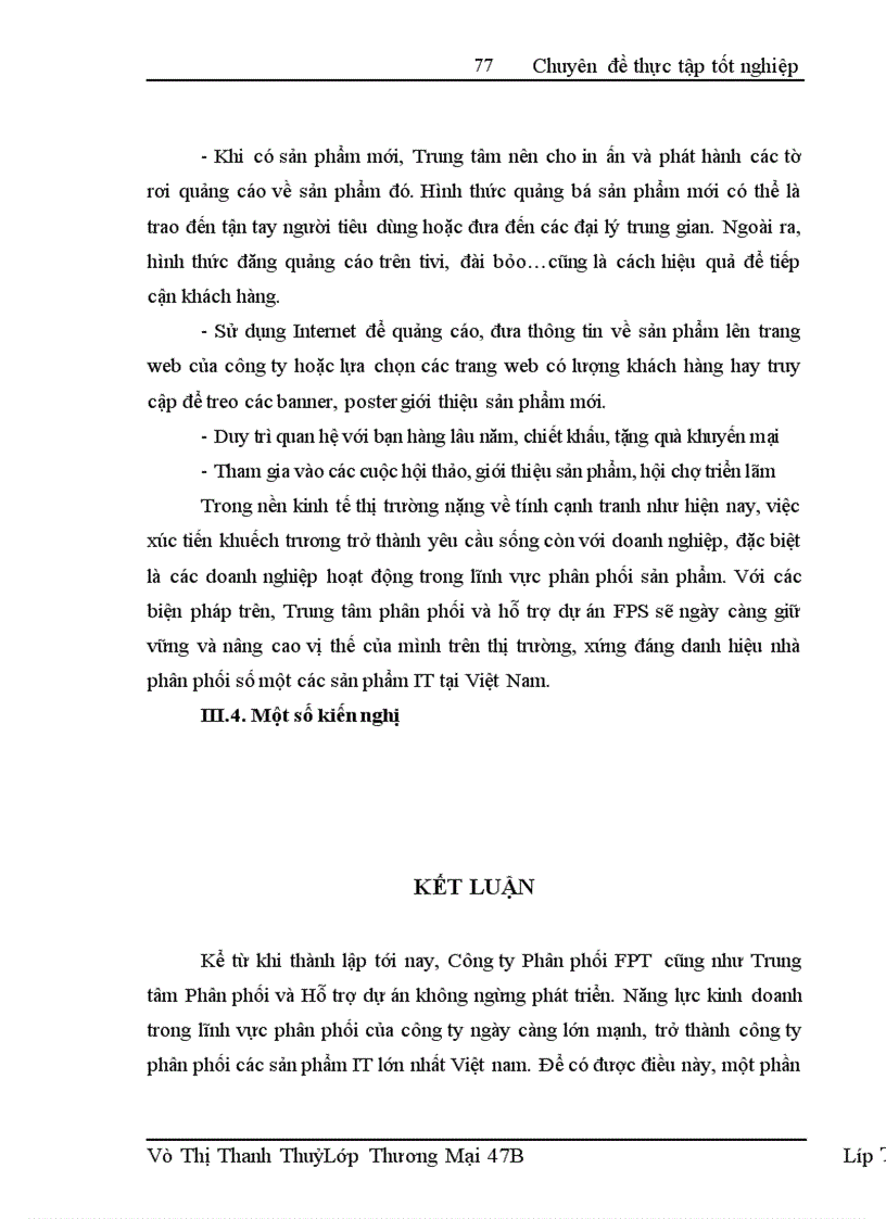 image for page Một số giải pháp hoàn thiện kênh phân phối sản phẩm của Trung tâm Phân phối và Hỗ trợ dự án thuộc Công ty Phân phối FPT