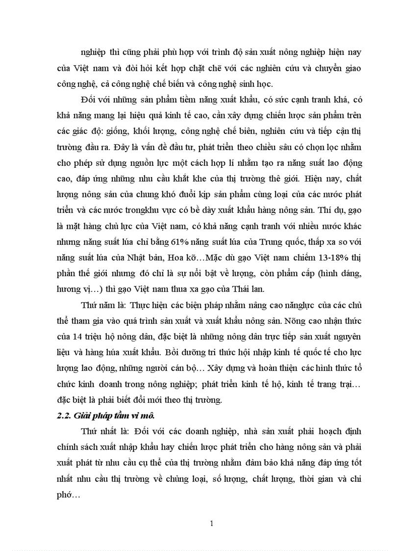 image for page vấn đề nâng cao khả năng cạnh tranh của hàng nông sản Việt nam trong xu thế hội nhập kinh tế quốc tế 1