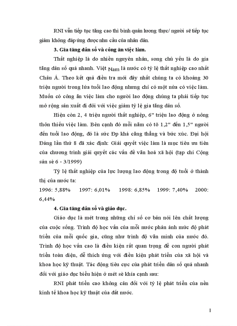 image for page Tình hình phát triển dân số của thế giới và Việt Nam