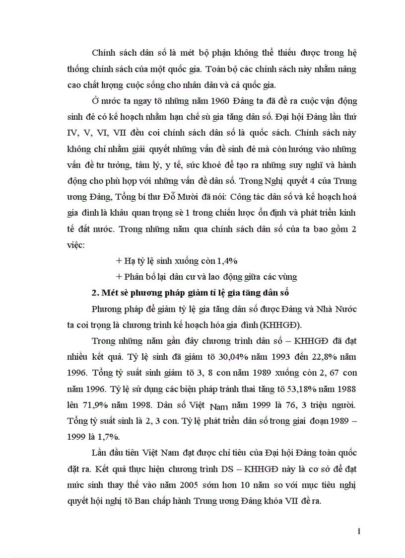 image for page Tình hình phát triển dân số của thế giới và Việt Nam