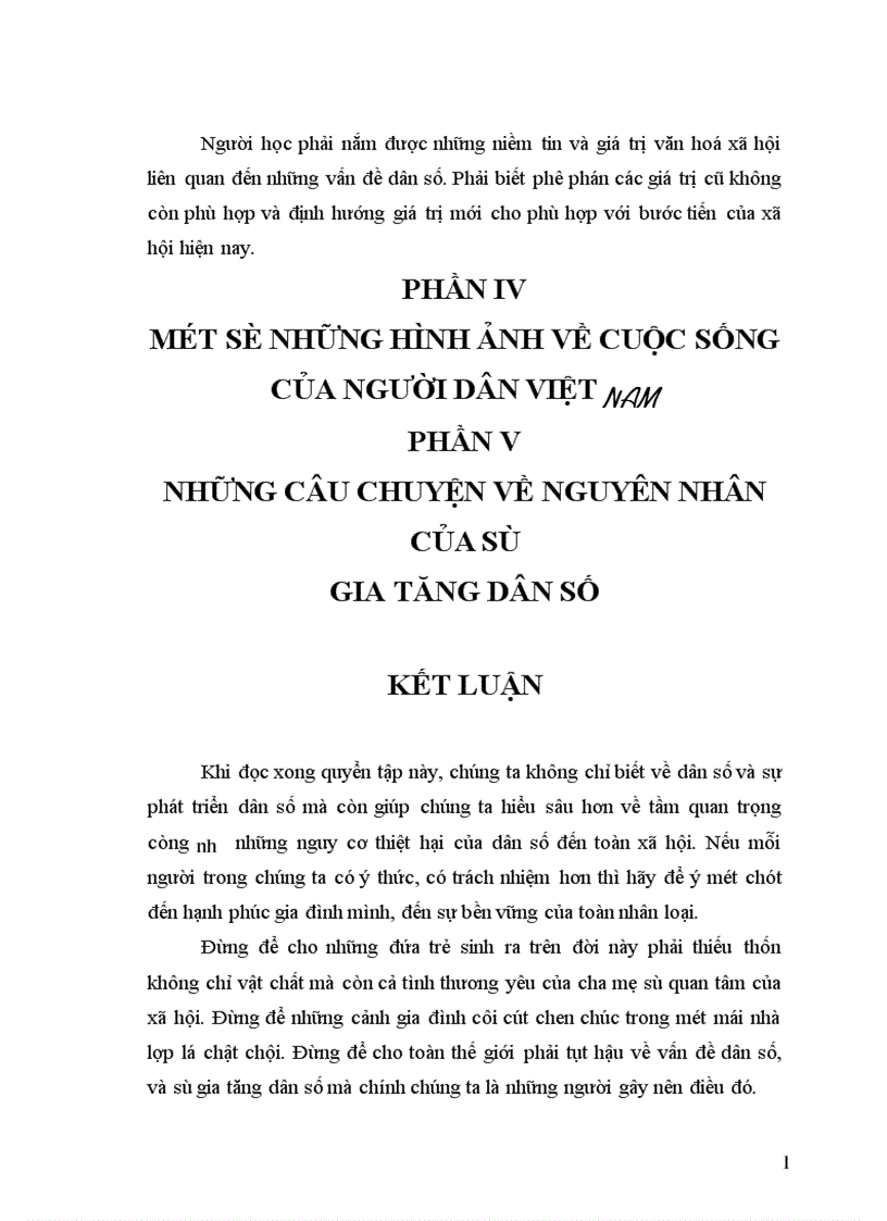 image for page Tình hình phát triển dân số của thế giới và Việt Nam