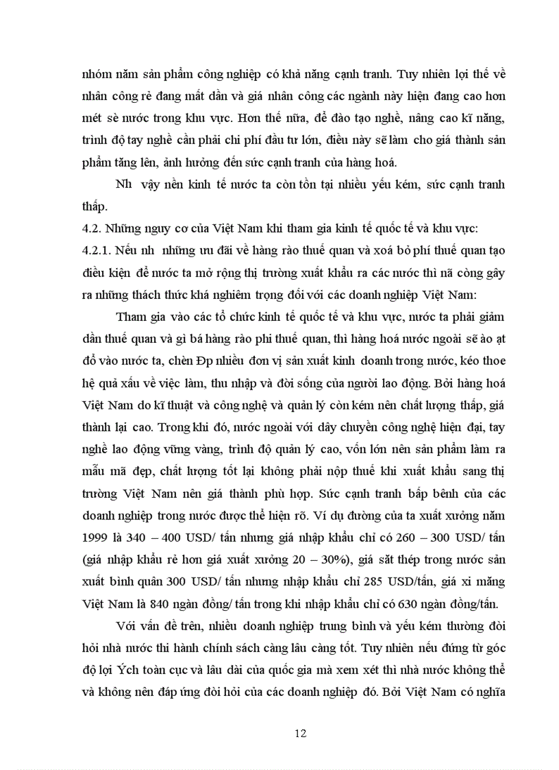 image for page Hội nhập kinh tế quốc tế và những thách thức đối với Việt Nam 1