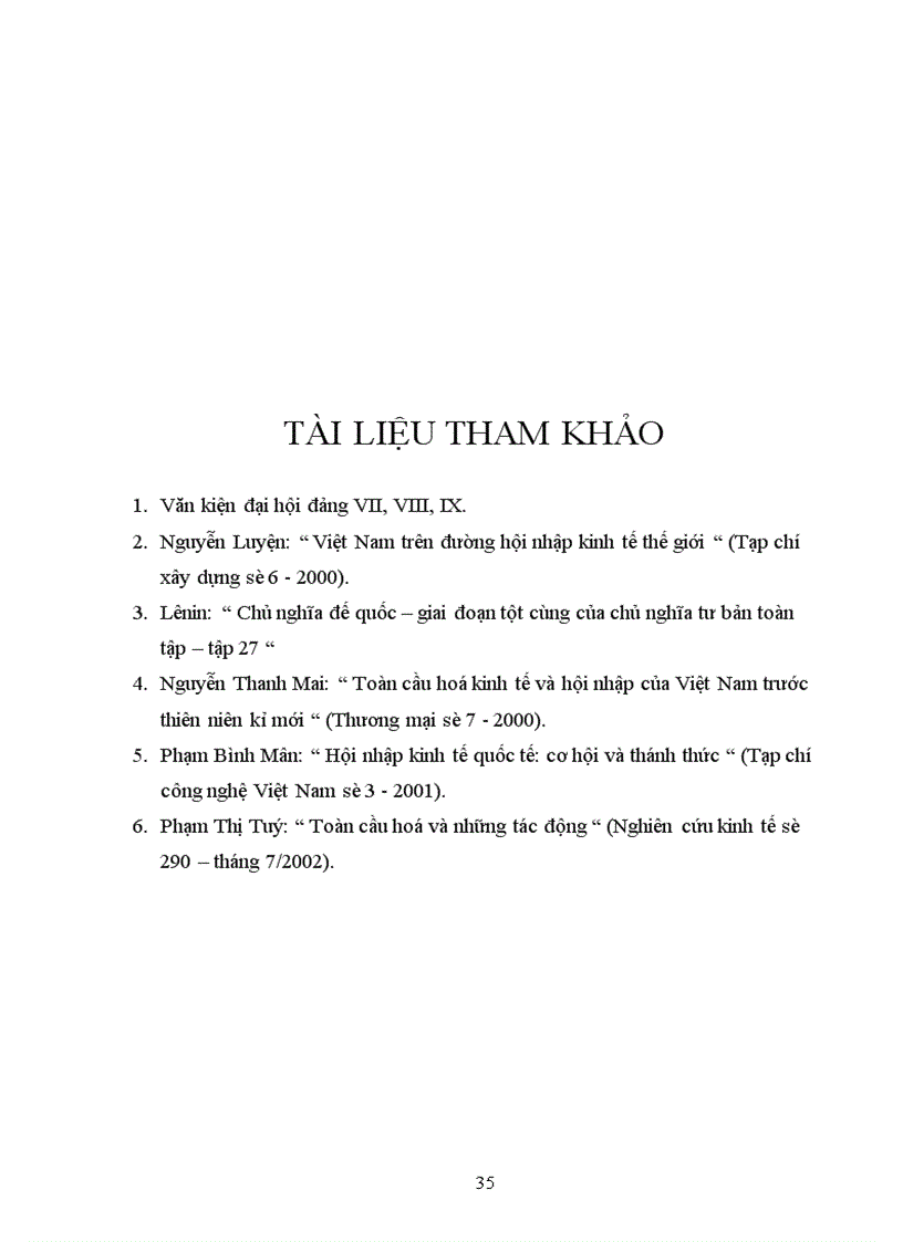 image for page Hội nhập kinh tế quốc tế và những thách thức đối với Việt Nam 1