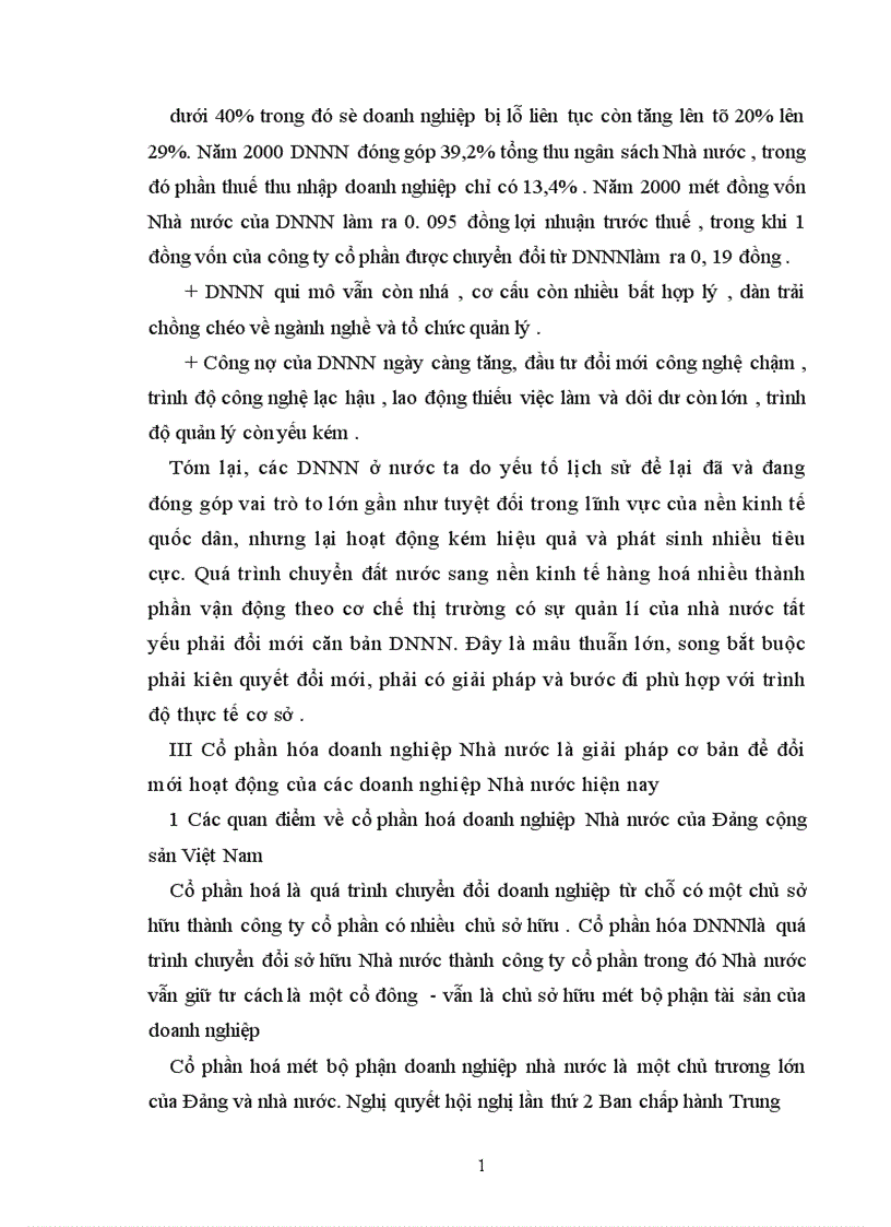 image for page Cổ phần hoá doanh nghiệp trong quá trình chuyển đổi nền kinh tế 1