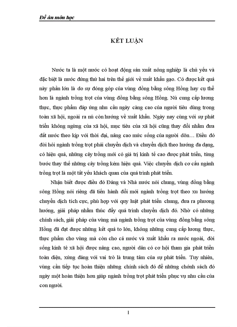 image for page Một số giải pháp nhằm chuyển dịch cơ cấu ngành trồng trọt ở đồng bằng sông Hồng